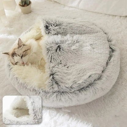 Soft Plush Pet Bed - WoofPurr