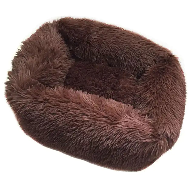 Plush Pet Bed for Ultimate Comfort and Relaxation - WoofPurr