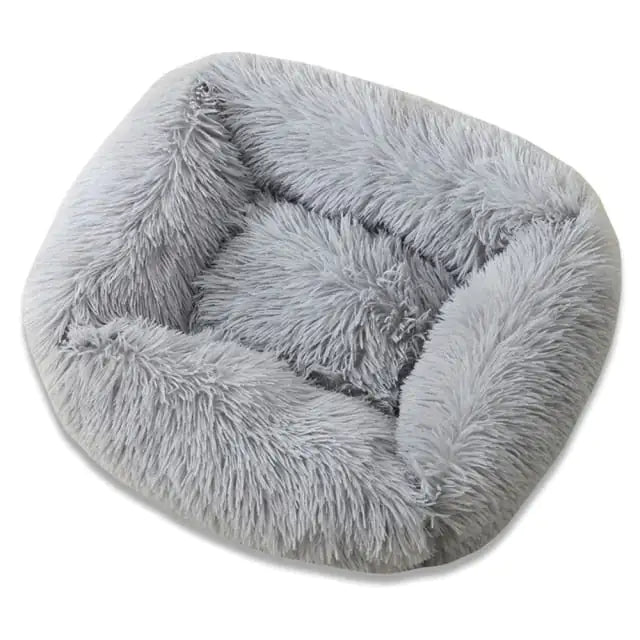 Plush Pet Bed for Ultimate Comfort and Relaxation - WoofPurr