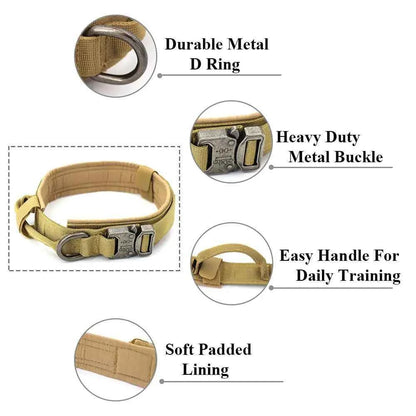 Adjustable Dog Collar - Durable Nylon Collar for All Breeds