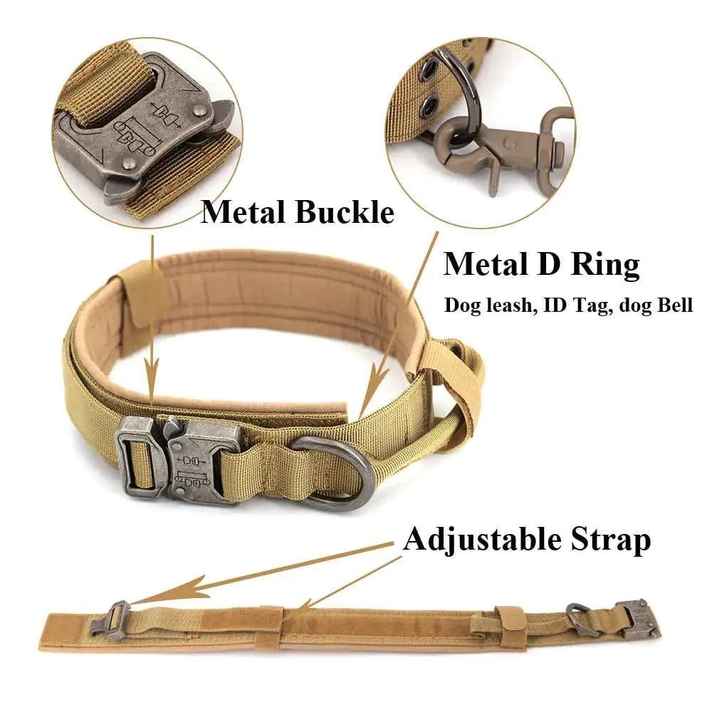 Adjustable Dog Collar - Durable Nylon Collar for All Breeds