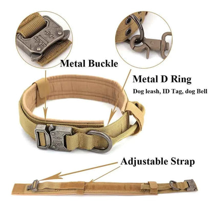 Adjustable Dog Collar - Durable Nylon Collar for All Breeds