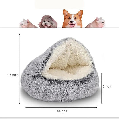 Soft plush pet bed for dogs and cats Australia