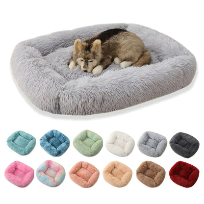 Non-slip plush pet bed for dog and cat comfort Australia