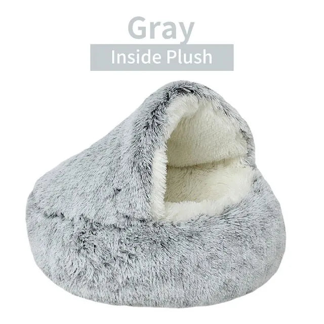 Soft Plush Pet Bed - WoofPurr