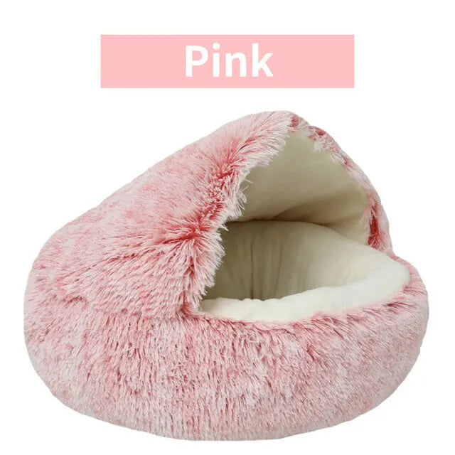 Soft Plush Pet Bed - WoofPurr
