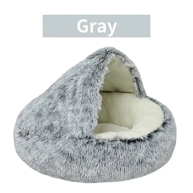 Soft Plush Pet Bed - WoofPurr